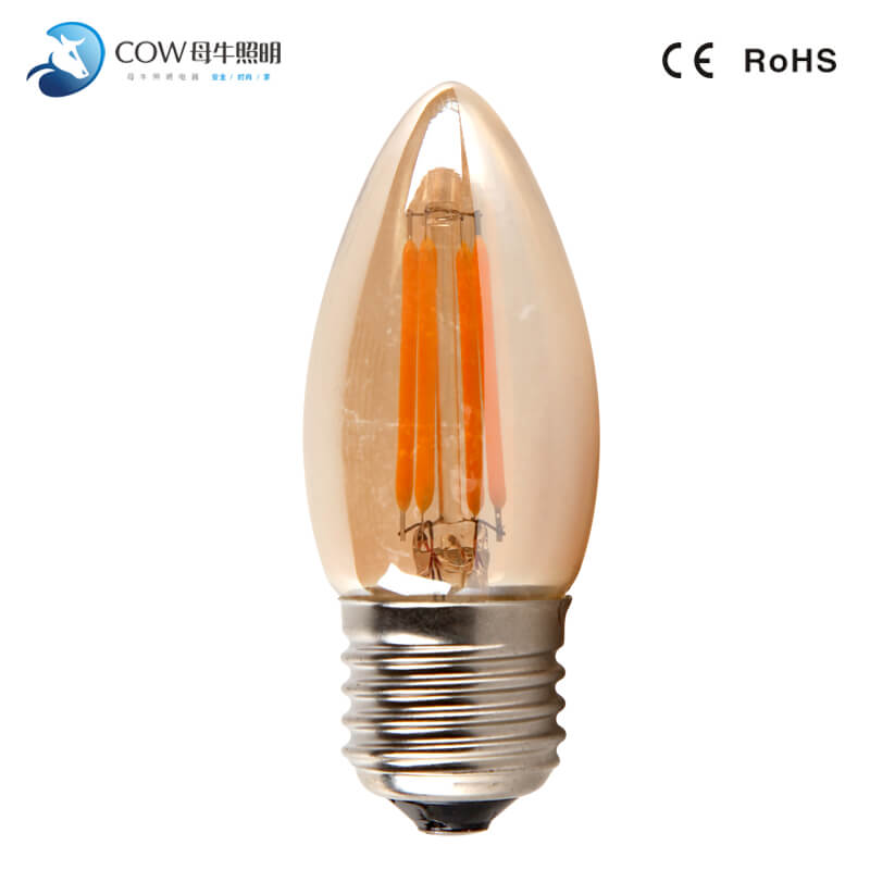 Dimmable Lamp e14 c35 Led Candle Lamp Led Filament Bulb