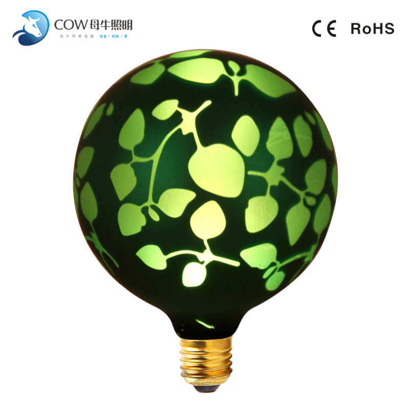 Golden Yellow 220V Laser Led Filament Light Bulb Led e27