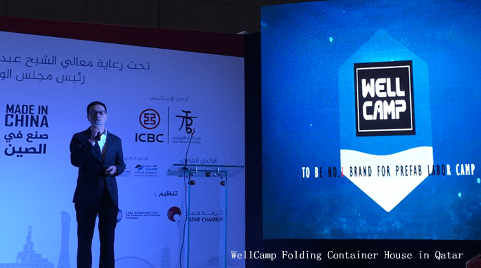 WELLCAMP, WELLCAMP prefab house, WELLCAMP container house-WellCamp-Folding-Container-House-in-Qatar