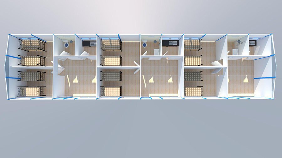 WELLCAMP, WELLCAMP prefab house, WELLCAMP container house Array K Prefabricated House image443