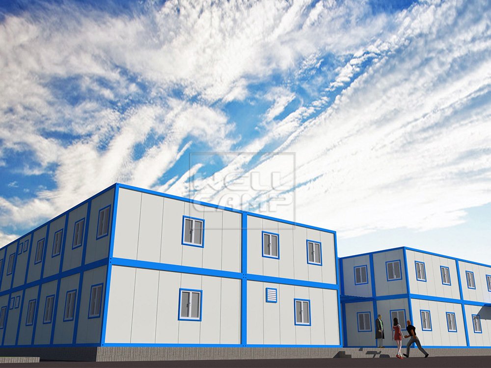 WELLCAMP, WELLCAMP prefab house, WELLCAMP container house Two Floor Mobile Detachable Container Office House, Wellcamp C-8 Detachable Container House image85