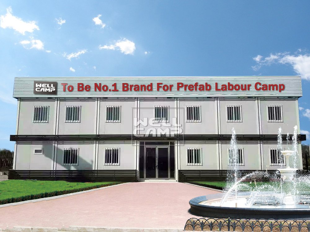 WELLCAMP, WELLCAMP prefab house, WELLCAMP container house Government Project Prefabricated Office Container House, Wellcamp C-15 Detachable Container House image78