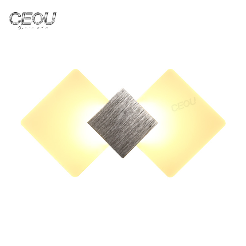 Modern indoor lozenge LED wall lamp CB1030A/B