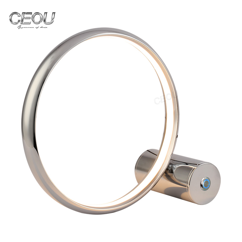 Circle ring desk simple round LED table lamp CT1028A/B