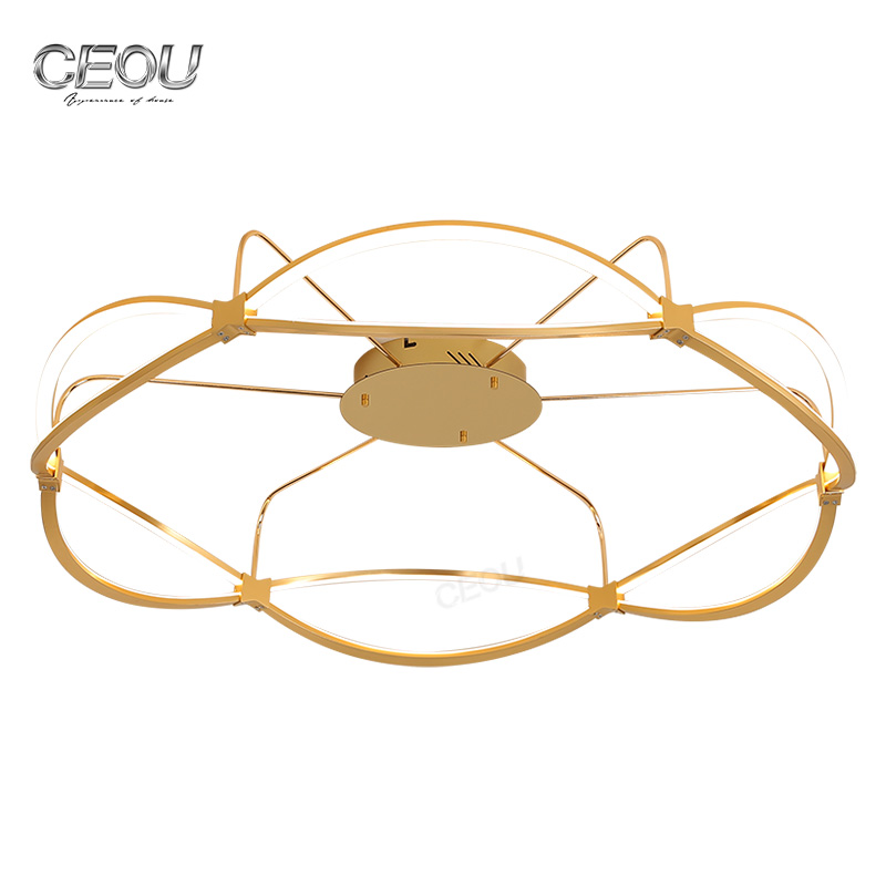 Romantic modern aluminum ceiling lamp/light CX1001