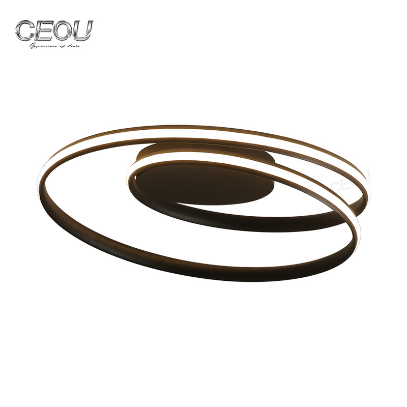 Hot selling sand black aluminum ceiling light CX1021