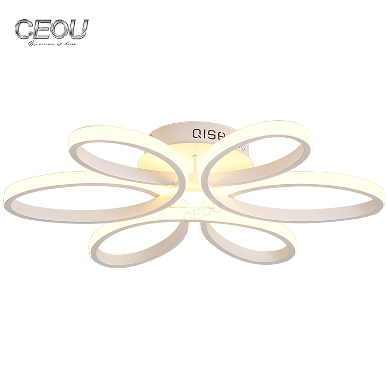 Low price white led ceiling linear light for living room and bedroom CX1023