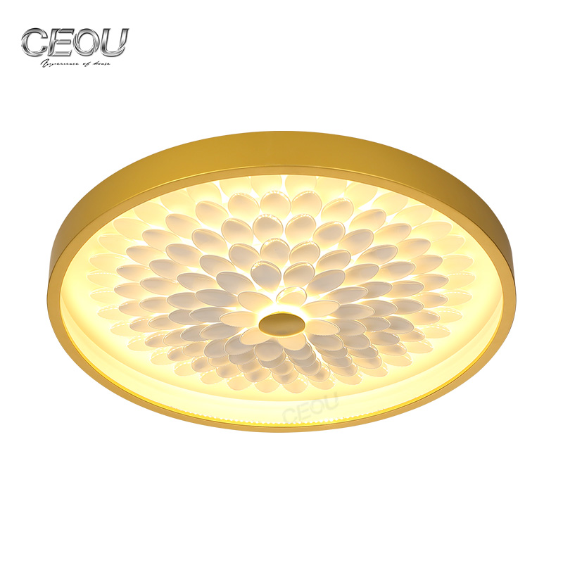 Original design sunflower acrylic led ceiling light CX1028