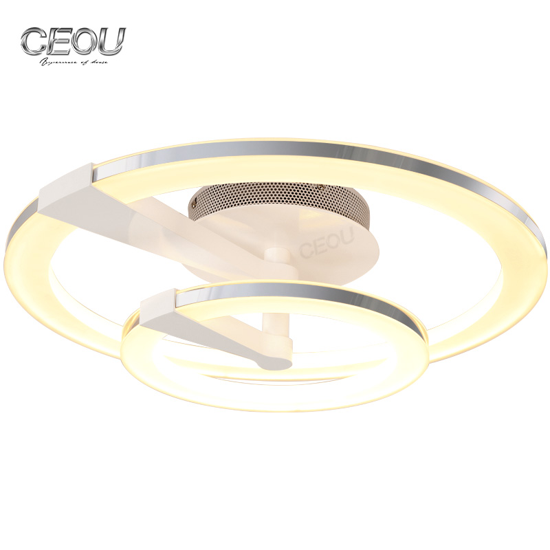 Angel halo gold modern ceiling light modern for bedroom CX1029A