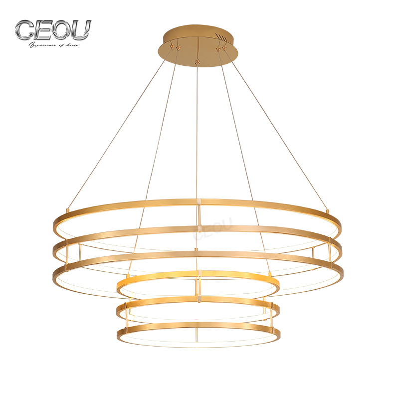 Energy saving 2019 new modern circular led pendant light CD1004