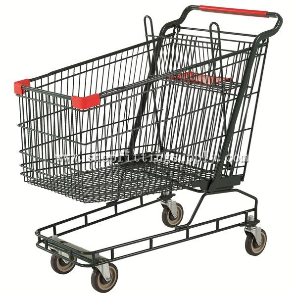Grace Metal Chrome Shopping Cart GSW-180G Metal Shopping Trolley image13