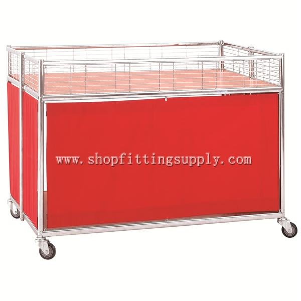 Grace Chrome Foldable Promotion Cart GST-044 Promotion Display image88