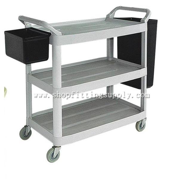 Grace Large cleaning dinner torlley with bucket GSB-D012A Serving And Plate Trolley image68