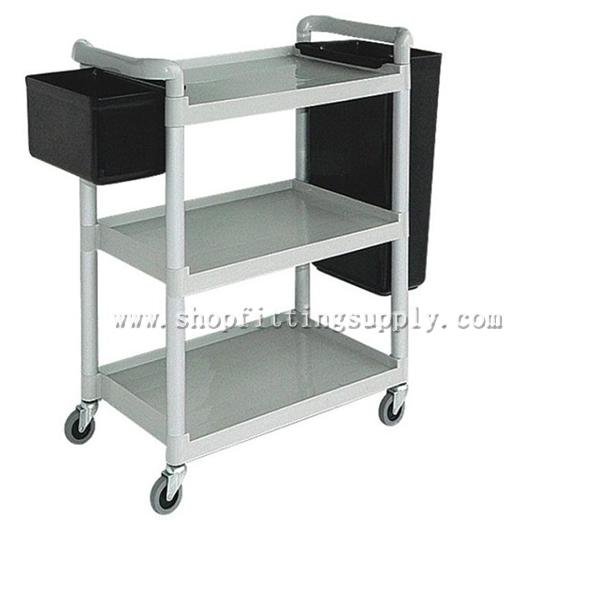 Grace Small cleaning dinner trolley with bucket GSB-D013A Serving And Plate Trolley image65
