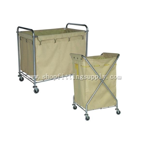 Grace Rectangle Laundry Cart GSB-D026 Chambermaid Trolley image72