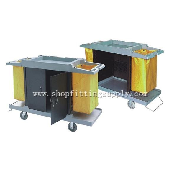 Grace Small Guest Room Serivce Cart GSB-D018 Chambermaid Trolley image71