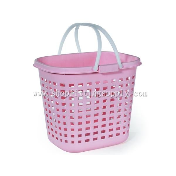 Grace Double Handle Plastic Laundry Basket GSB-606A Laundry Basket image93