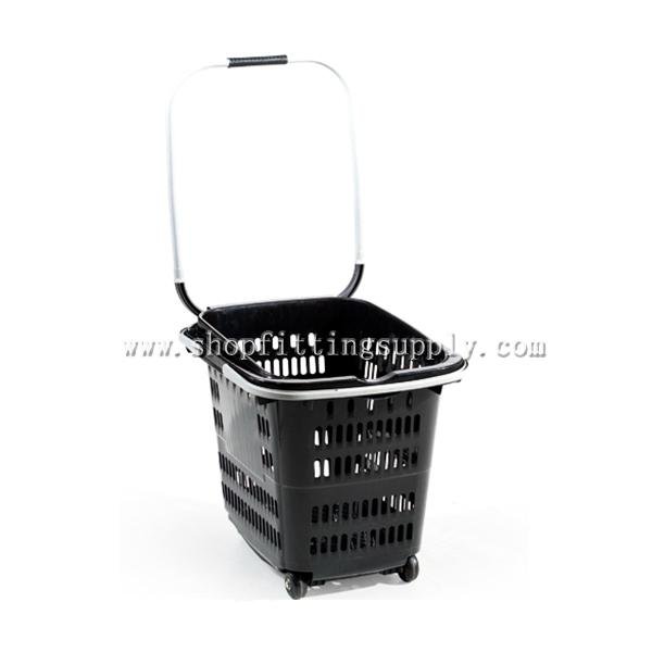 Grace 4 Wheels Plastic Rolling Basket GSB-904L Rolling Basket image28