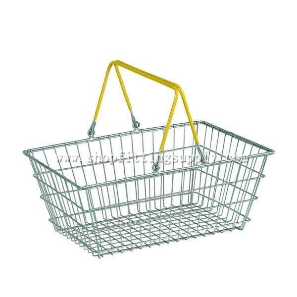 Grace Double Handles Metal Shopping Basket GSB-035 Metal Shopping Basket image35