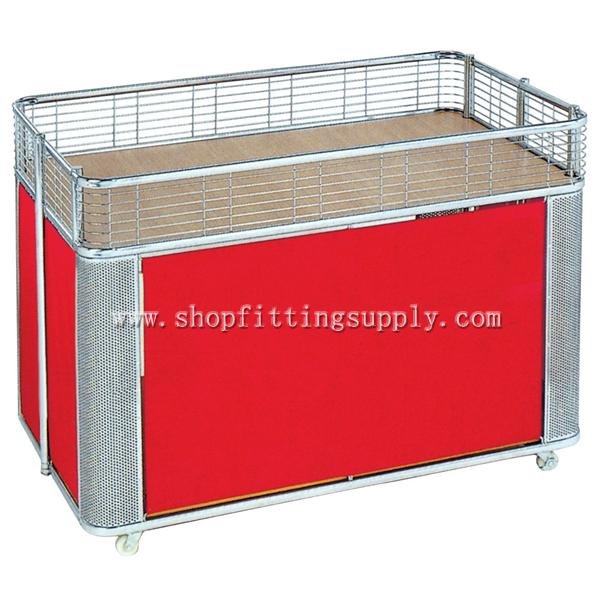 Grace Chrome Foldable Promotion Cart GST-043 Promotion Display image89