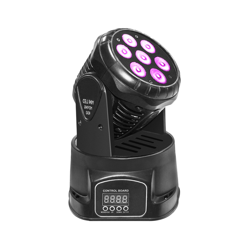 Moving Head Wash LED_M WASH 708 mini 7pcs 8W RGBW 4-in-1 QUAD LED wash dj lighting