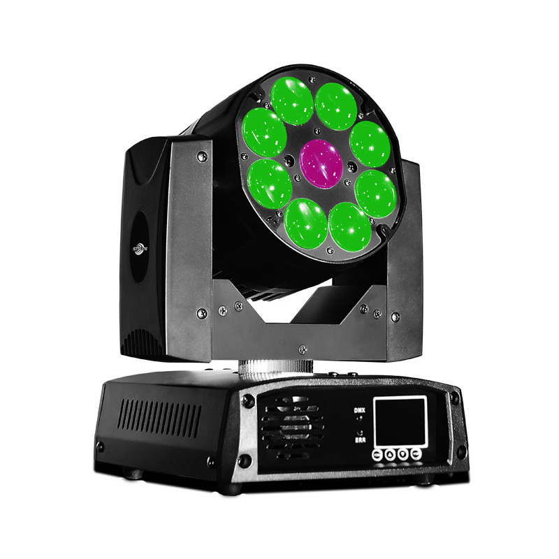 Moving Head Wash LED_M WASH 920Z 9pcs 20W RGBW 4-in-1 LED zoom wash lighting