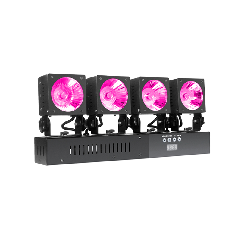 LED Matrix Light_MINI COB PACK  4X30W RGBW QUAD COB LED matrix lighting