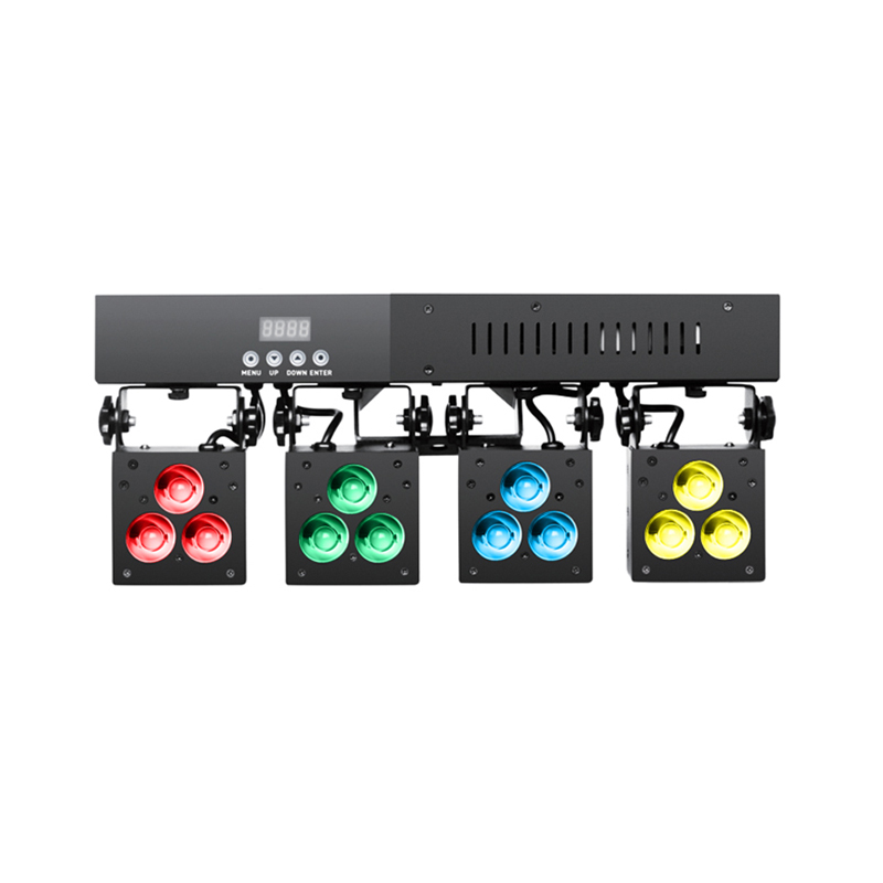 LED Matrix Light_MINI QUAD PACK II  12x4W RGBW Quad LED matrix lighting