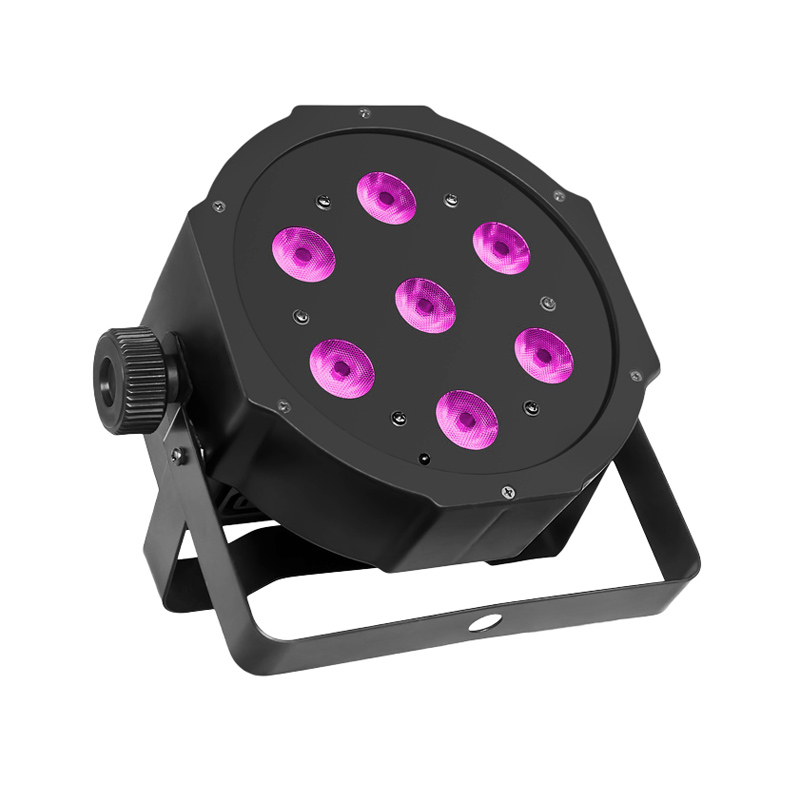 Mini PAR Light_P WASH 708 Mini 7pcs 8W RGBW 4-in-1 LED PAR Lighting