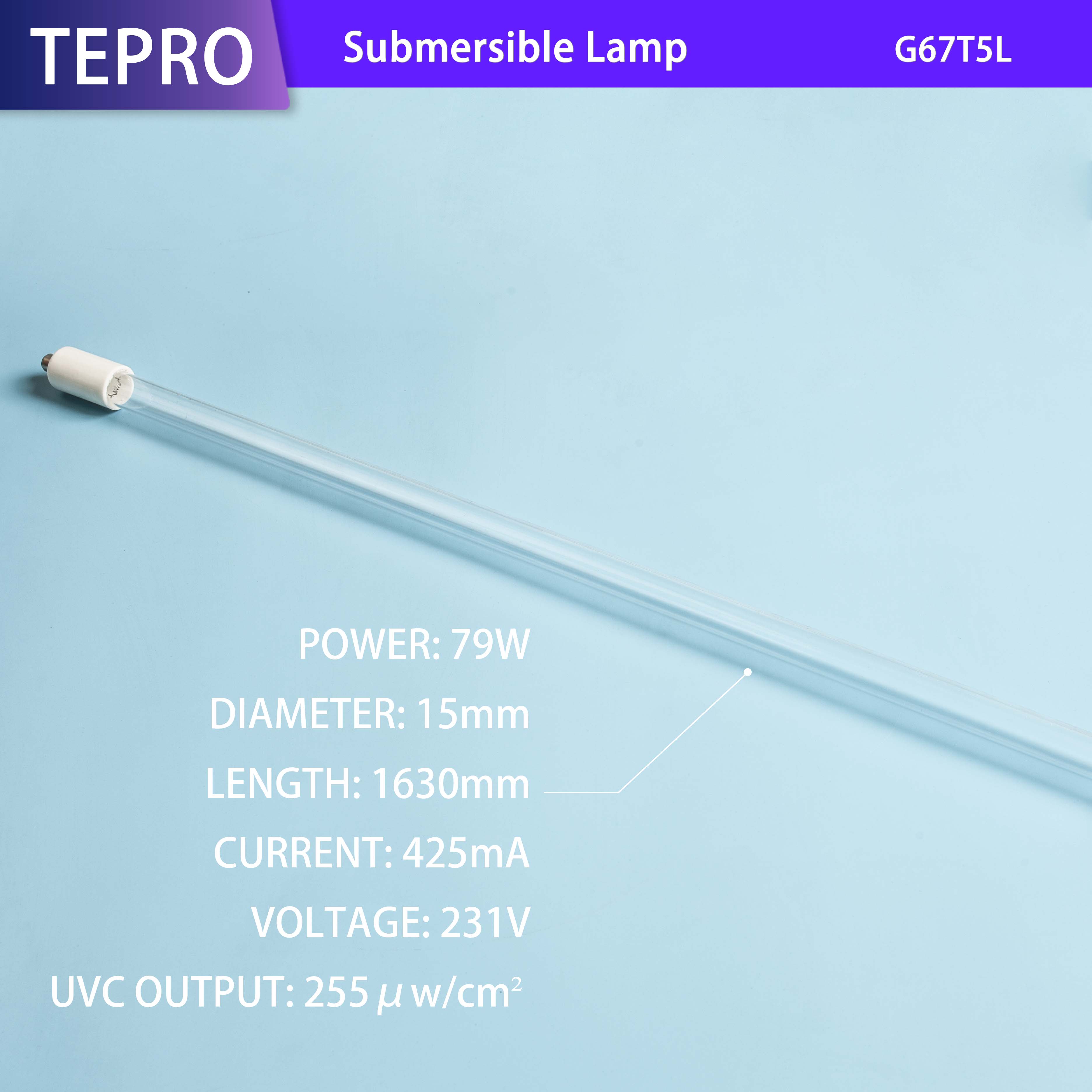T5 Single Ends 67W 1630mm G67T5L