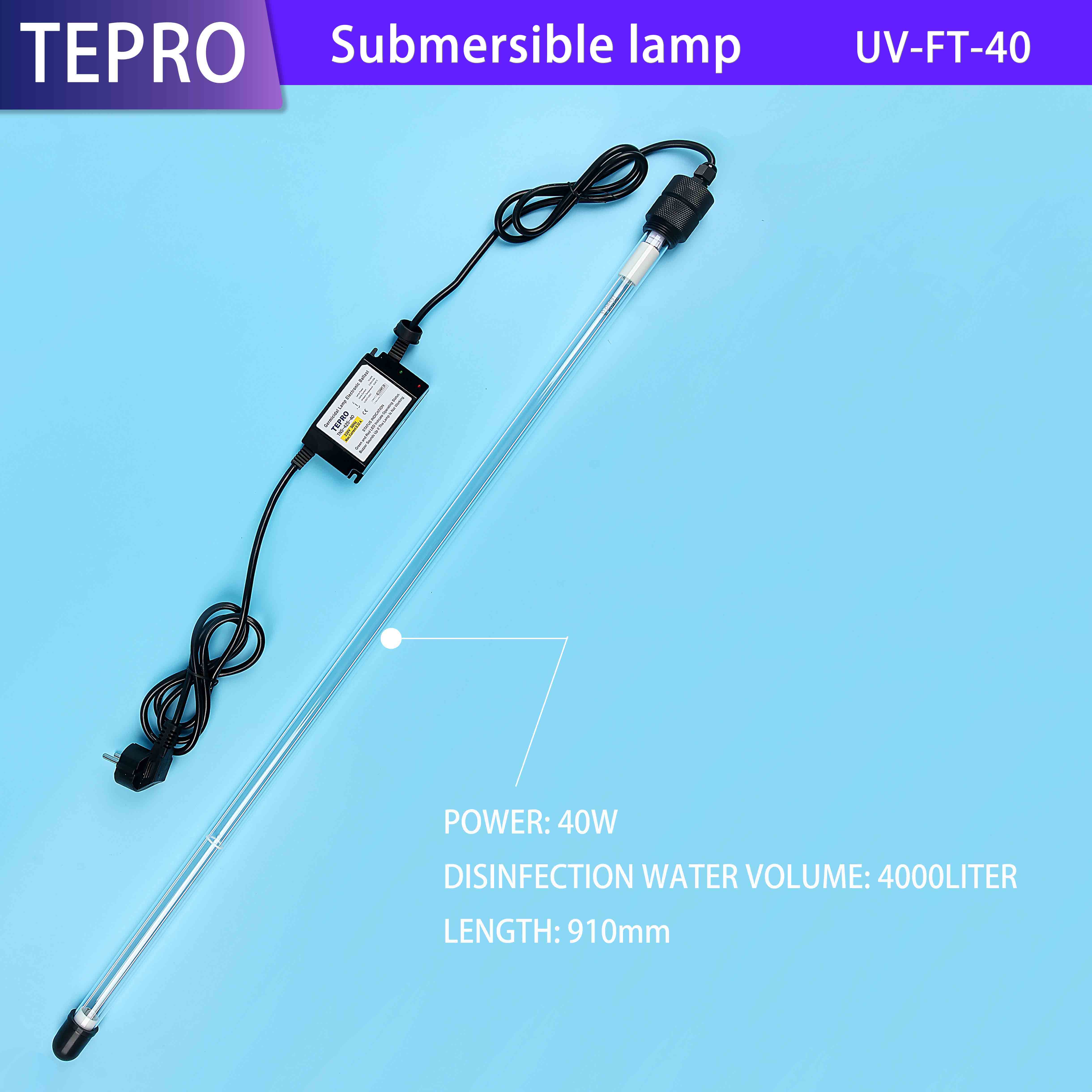 UV Type OEM/ODM 40W Ballast Outside UV-FT-40