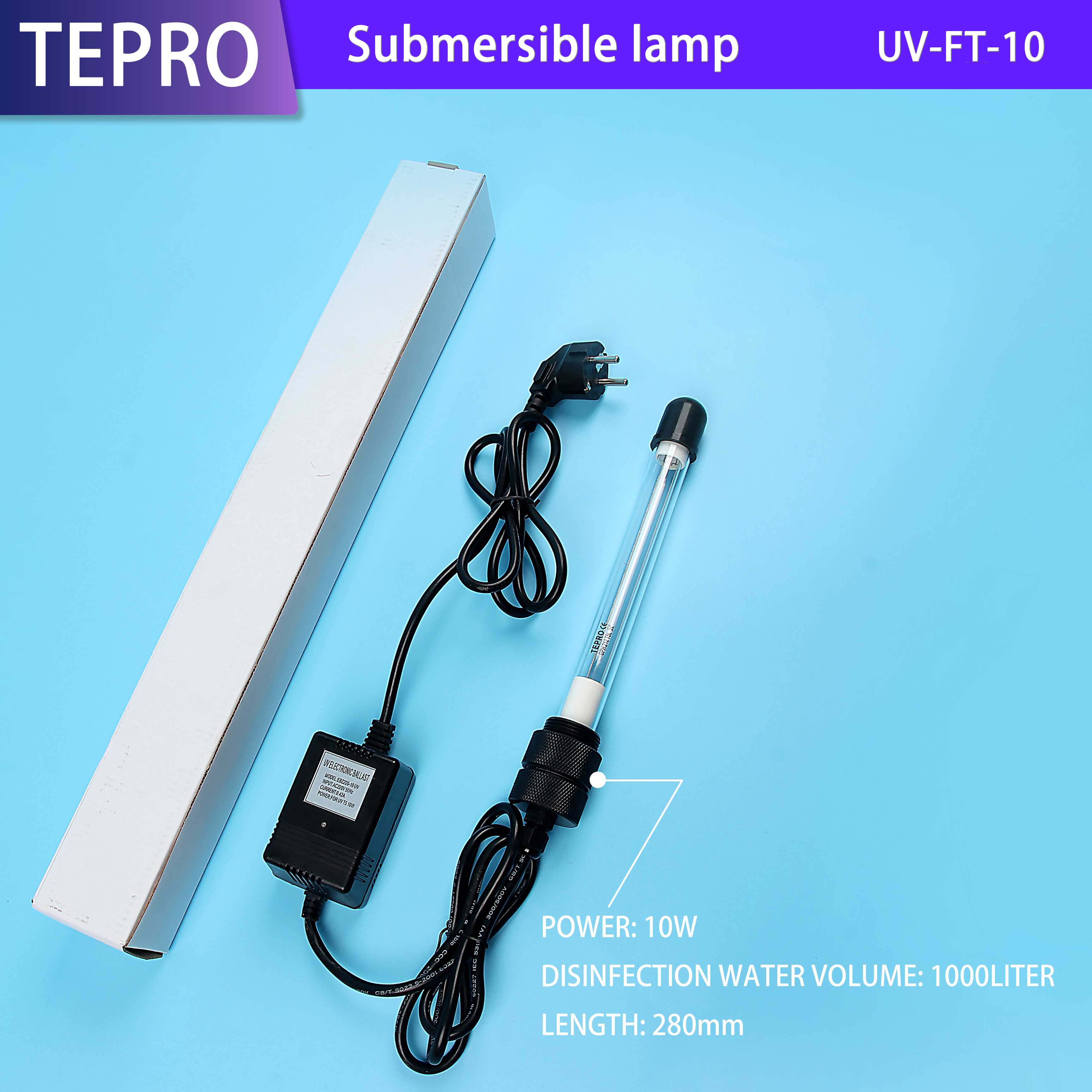 Submarine UV Lamp Ballast Outside UV-FT-10