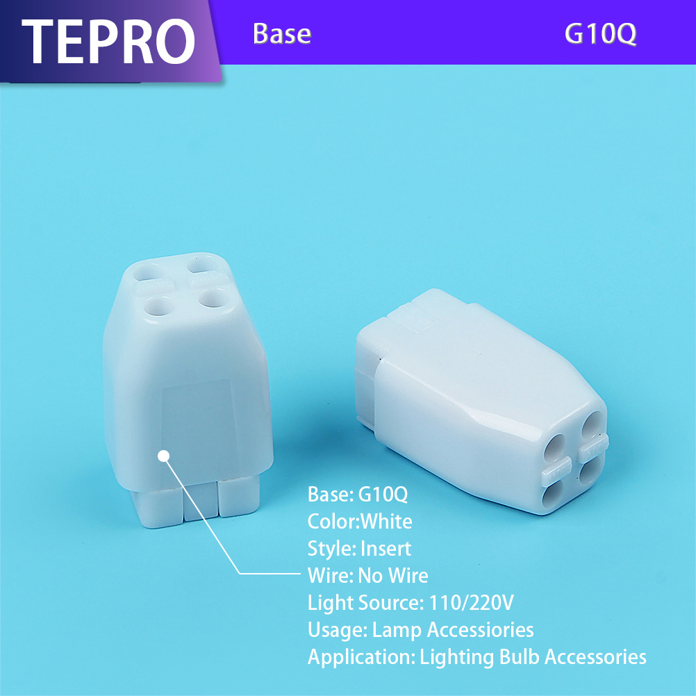 4Pins Plastic UV Lamp Holder G10Q