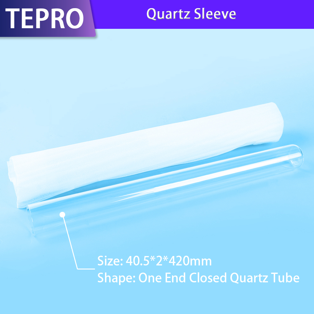 High Hardness One End Closed Quartz Tube