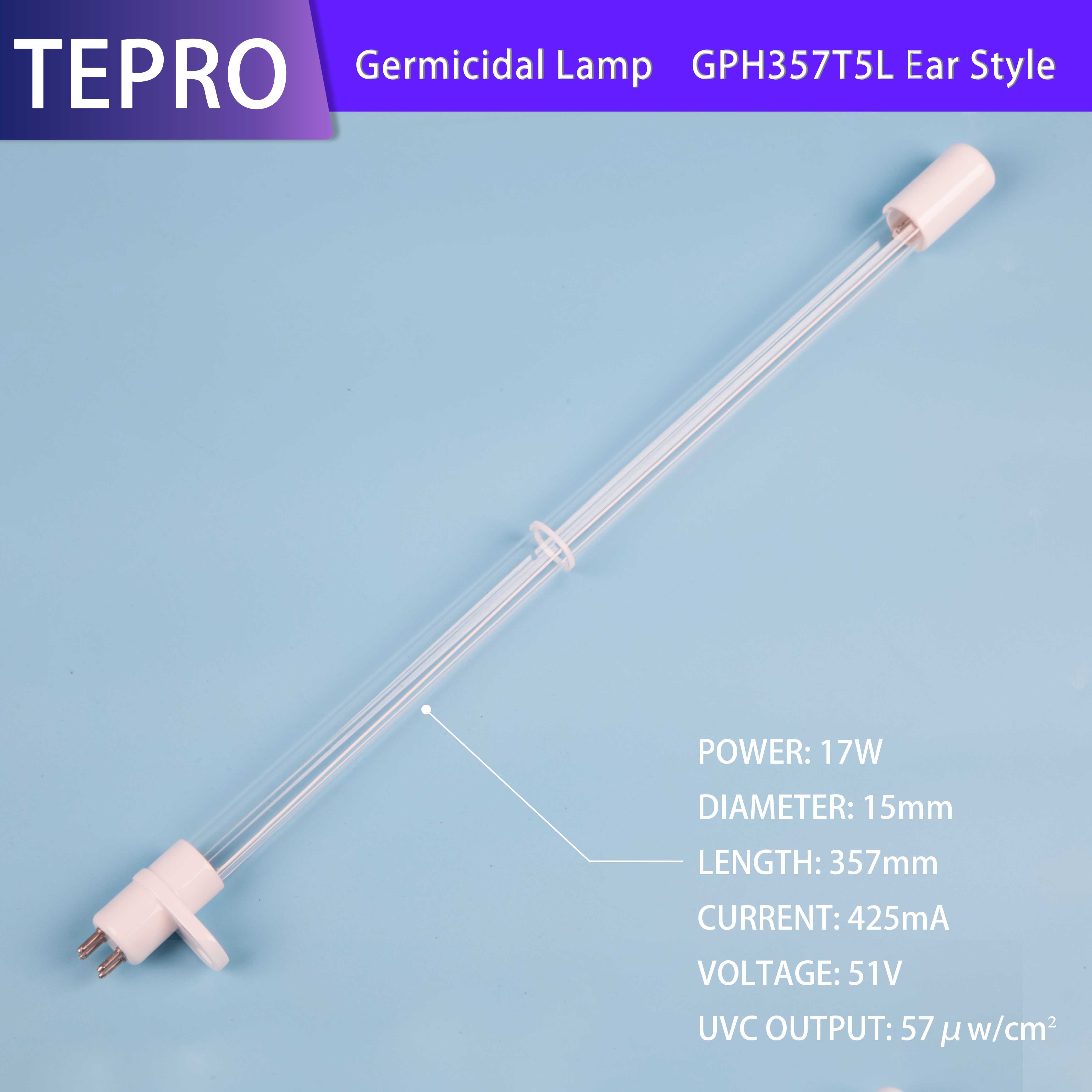 GPH357T5L Ear Style  Special Base For Air Purification