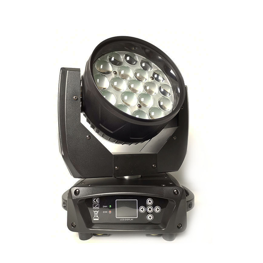 RDM  Aura 19 Pcs 15w Led Moving Head Light