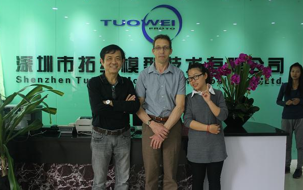 Tuowei-British Powerbars Bob Mr Hicks Visit Our Company-tuowei Model-1