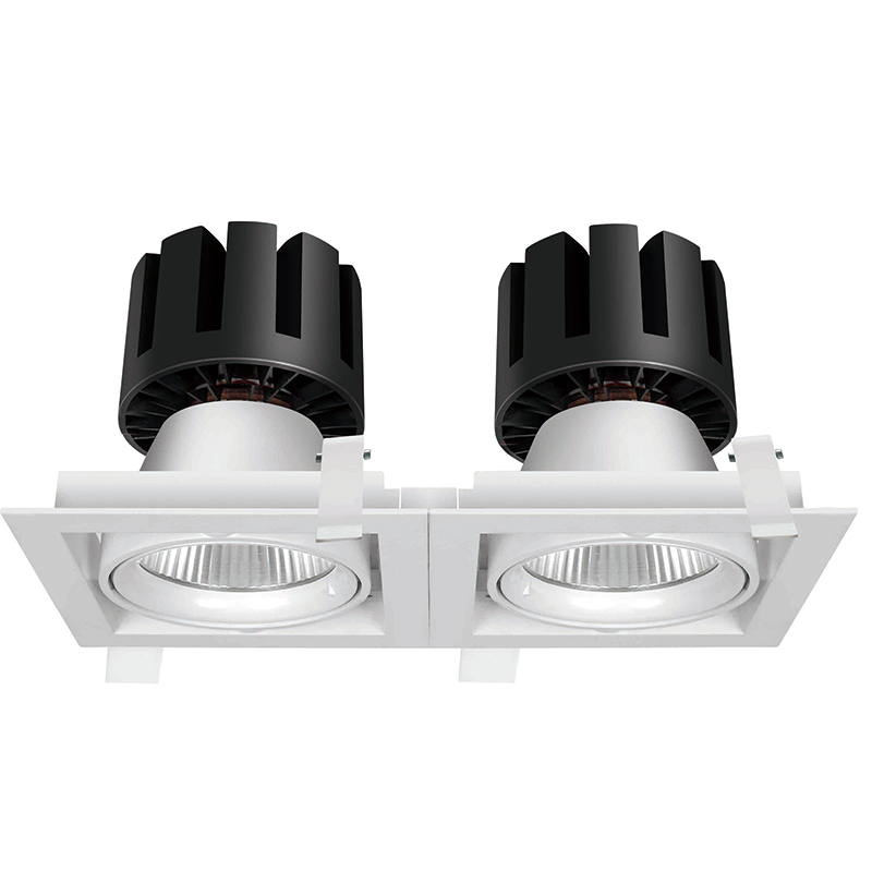 Commercial lighting 45W COB LED Grille Light Max 40Wx2 - 207 021-2