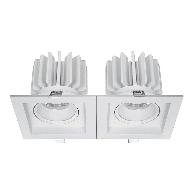 LED down lights/grille lights square led downlights 207024 MAX 30W