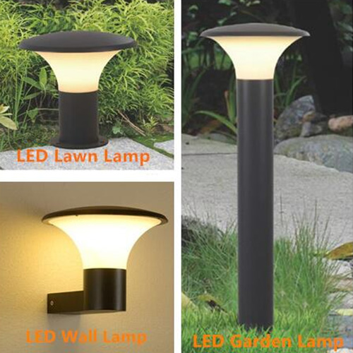 Kons-High-quality 12w Outdoor Led Wall Light Concise Design Aluminum-1