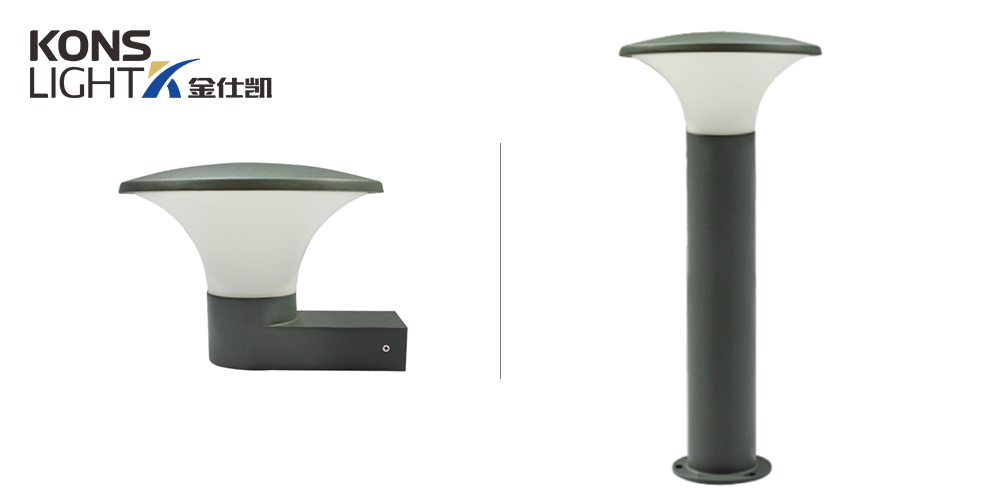 Kons-High-quality 12w Outdoor Led Wall Light Concise Design Aluminum