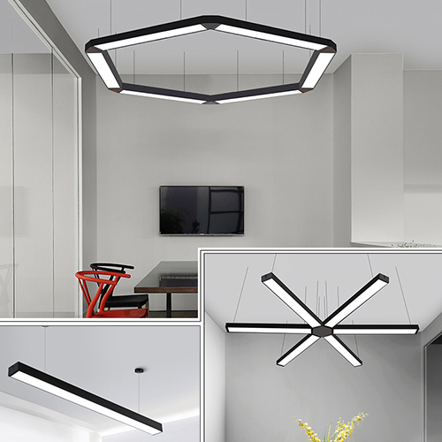 Kons-9-72w Led Pendant Panel Light 3000k-6000k Office Pendant Light-1