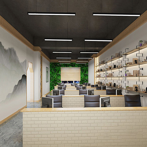 Kons-9-72w Led Pendant Panel Light 3000k-6000k Office Pendant Light-4