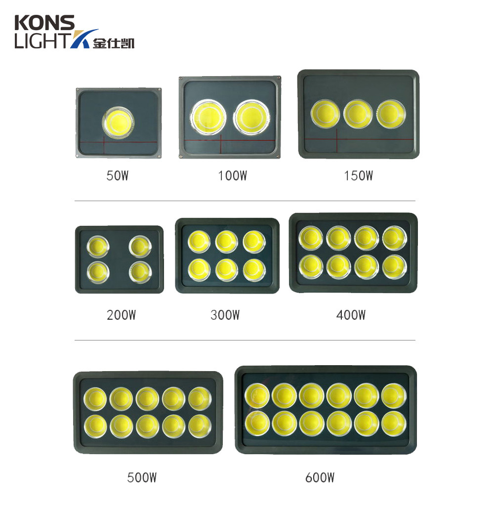 Kons-Best Led Cob Flood Light High Luminous 50w-600w Tempered-2