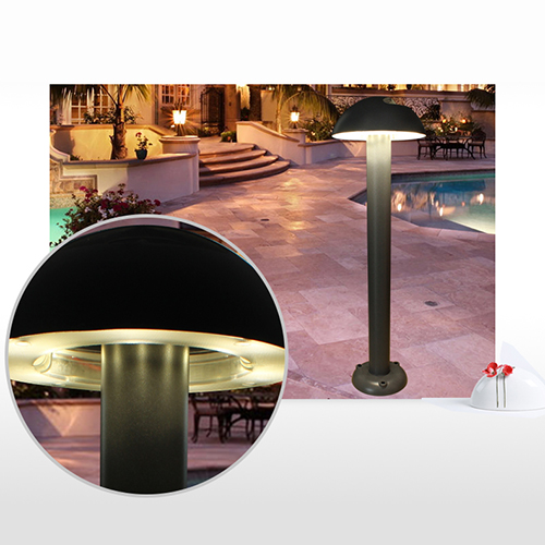 Kons-High-quality 10w Led Lawn Light Aluminum+pvc Housing Ip65-4