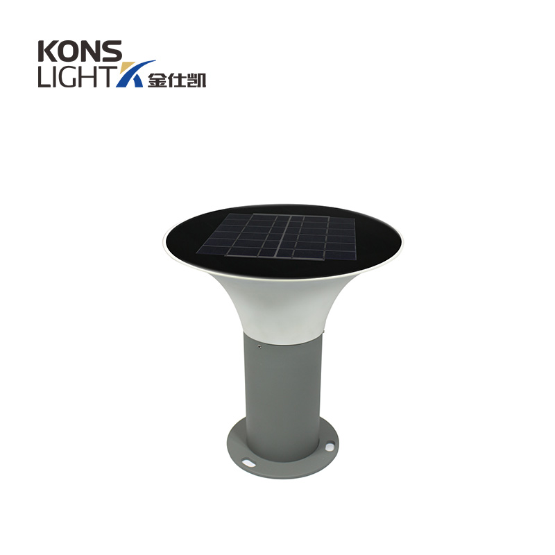 5W LED Solar Lawn Light 3000K/6000K 267mm inner switch IP65