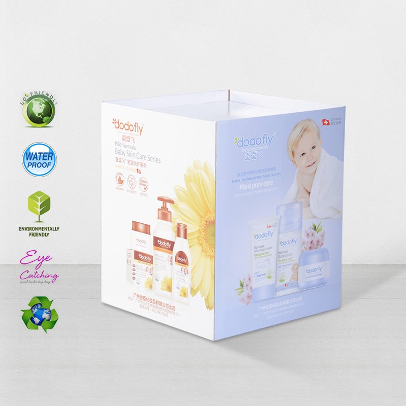 CAI YI JIE Cardboard Dumpbin Floor Standing For Daily Commodities Cardboard Dumpbins image51