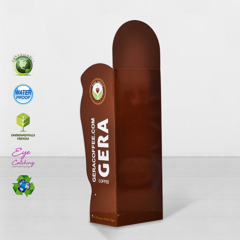 CAI YI JIE Printed Cardboard Point Of Sale Display With Plastic Clip Cardboard Floor Display image18