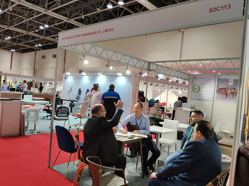 Uptop Furnishings-Uptop Attended The Homelife Exhibition In Dubai | Table For Office