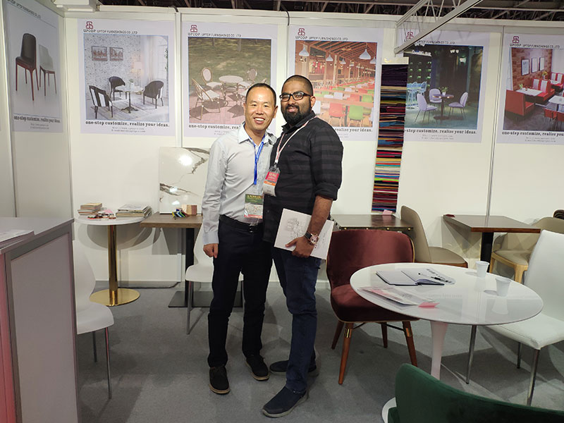 Uptop Furnishings-Uptop Attended The Homelife Exhibition In Dubai | Table For Office-3